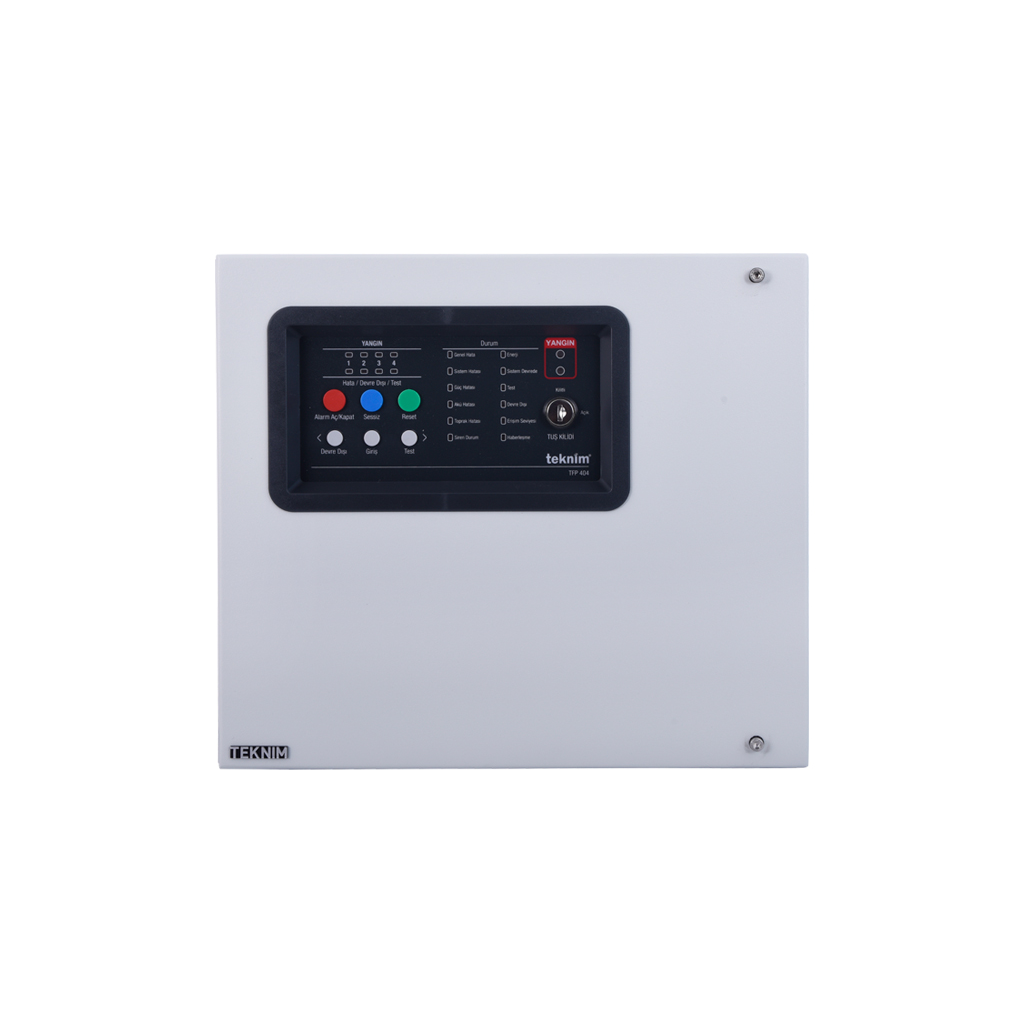 TEKNİM TFP-404 4 BÖLGE KONV. YANGIN ALARM PANELİ
